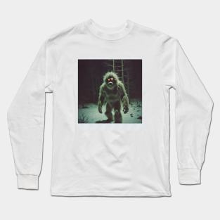 The Yeti Lurks Long Sleeve T-Shirt